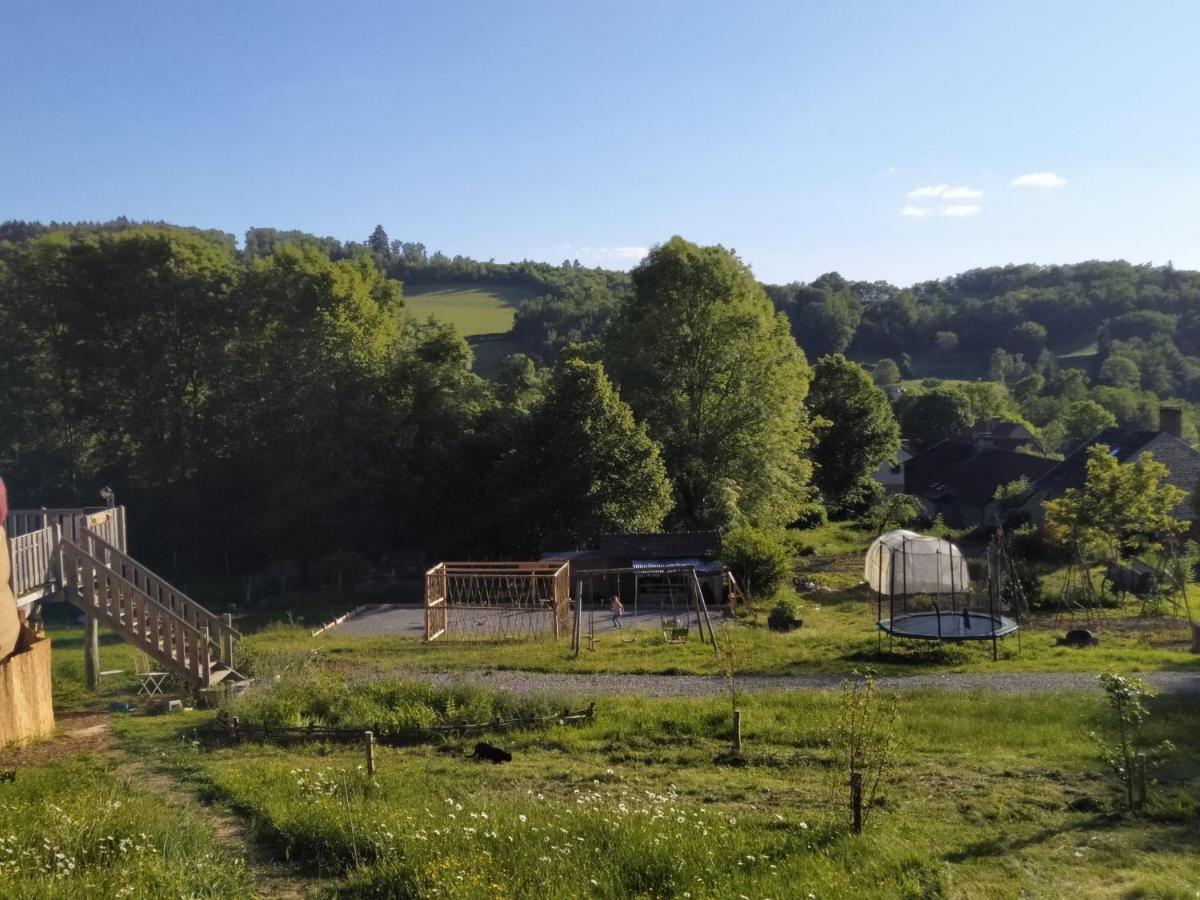 Caradjango , Caravane Chauffee Et Climatisee Lupersat Exteriör bild